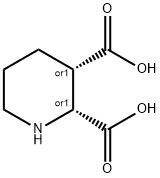 哌啶-2,3-二羧酸, 46026-75-9, 结构式