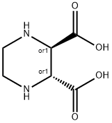 (2R,3R)-PIPERAZINE-2,3-DICARBOXYLIC ACID, 46027-28-5, 结构式