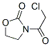 2-Oxazolidinone, 3-(chloroacetyl)- (9CI) 结构式
