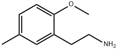 2-(2-METHOXY-5-METHYLPHENYL)ETHANAMINE Structure