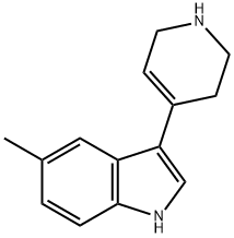 5-METHYL-3-(1,2,3,6-TETRAHYDRO-PYRIDIN-4-YL)-1H-INDOLE Structure