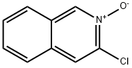 3-CHLOROISOQUINOLINE 2-OXIDE Structure