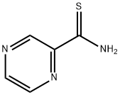 吡嗪-2-硫代酰胺, 4604-72-2, 结构式