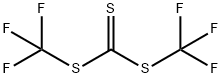 トリチオ炭酸ビス(トリフルオロメチル) 化学構造式