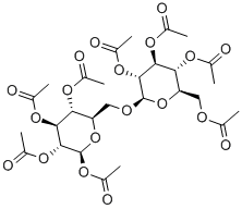 B-龙胆二糖八乙酸酯, 4613-78-9, 结构式