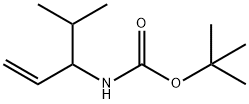 (4-甲基戊-1-烯-3-基)氨基甲酸叔丁酯,461463-56-9,结构式