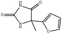 5-(呋喃-2-基)-5-甲基咪唑烷-2,4-二酮,4615-71-8,结构式