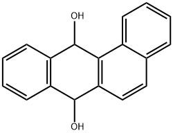 7,12-Dihydrobenz[a]anthracene-7,12-diol Structure