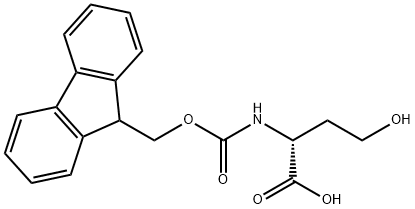 N-FMOC-D-高丝氨酸, 461692-98-8, 结构式