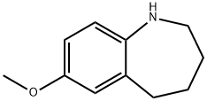 7-甲氧基-2,3,4,5-四氢-1H-苯并[B]氮杂,46180-98-7,结构式