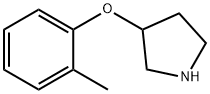 3-(O-TOLYLOXY)PYRROLIDINE Structure