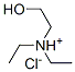 N,N-Diethylethanolammonium chloride Struktur