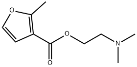 3-Furancarboxylicacid,2-methyl-,2-(dimethylamino)ethylester(9CI) 结构式