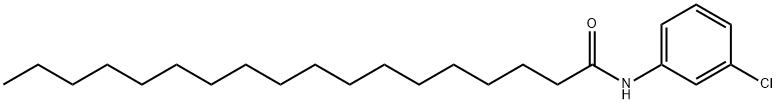 OctadecanaMide, N-(3-chlorophenyl)- Struktur