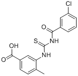 462096-67-9 3-[[[(3-CHLOROBENZOYL)AMINO]THIOXOMETHYL]AMINO]-4-METHYL-BENZOIC ACID