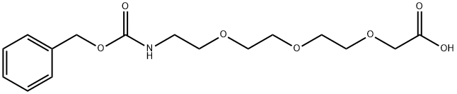 CBZ-9-AMINO-4,7-DIOXANONANOIC ACID, 462100-05-6, 结构式
