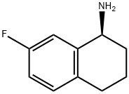 1-Naphthalenamine,7-fluoro-1,2,3,4-tetrahydro-,(1S)-(9CI) Structure