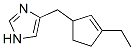 1H-Imidazole,  4-[(3-ethyl-2-cyclopenten-1-yl)methyl]-  (9CI)|