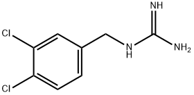 (3,4-DICHLOROBENZYL)-GUANIDINE,46228-36-8,结构式