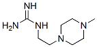 Guanidine,[2-(4-methyl-1-piperazinyl)ethyl]-(7CI,9CI) 结构式