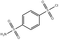 4-氨基磺酰基苯磺酰氯, 46249-41-6, 结构式