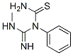 Thiourea,  N-[imino(methylamino)methyl]-N-phenyl-,46253-80-9,结构式