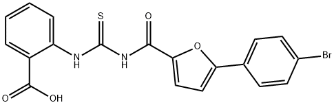 2-[[[[5-(4-브로모페닐)-2-푸라닐]카르보닐]아미노]티옥소메틸]아미노]-벤조산