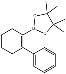 4,4,5,5-TETRAMETHYL-2-(2-PHENYL-1-CYCLOHEXEN-1-YL)-1,3,2-DIOXABOROLANE Structure