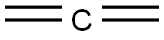 1,2-Propadiene Struktur