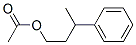 3-phenylbutyl acetate Structure