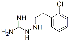 1-[(o-Chlorophenethyl)amino]guanidine Structure