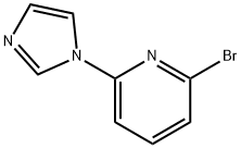 2-溴-6-(1H-咪唑-1-基)吡啶 结构式