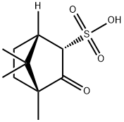 (1S-endo)-4,7,7-trimethyl-3-oxobicyclo[2.2.1]heptane-2-sulphonic acid,46365-22-4,结构式