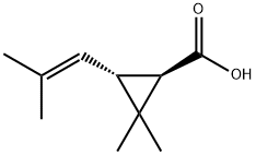 菊酸, 4638-92-0, 结构式
