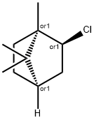 REL-(1R,2S,4R)-2-氯-1,7,7-三甲基二环[2.2.1]庚烷 结构式