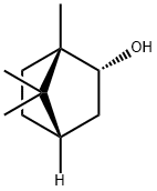 ボルネオール 化学構造式