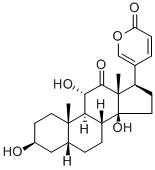 沙蟾毒经,464-74-4,结构式