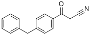 3-(4-BENZYL-PHENYL)-3-OXO-PROPIONITRILE Struktur
