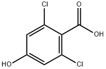 2,6-二氯-4-羟基苯甲酸,4641-38-7,结构式