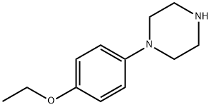 1-(4-エトキシフェニル)ピペラジン 化学構造式