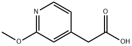 4-Pyridineaceticacid,2-methoxy-(9CI) Structure