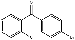 (4-溴苯基)(2-氯苯基)甲酮, 464190-33-8, 结构式