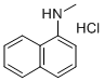 N-METHYL-1-NAPHTHYLAMINE HYDROCHLORIDE|N-甲基-1-萘胺盐酸盐
