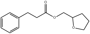 3-Phenylpropionic acid, 2-tetrahydrofurylmethyl ester 化学構造式