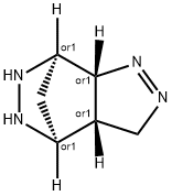 4,7-Methano-3H-pyrazolo[3,4-d]pyridazine,3a,4,5,6,7,7a-hexahydro-, Struktur