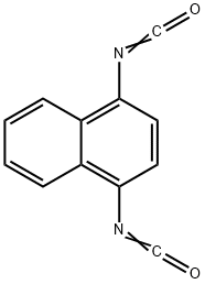 1,4-Naphthalenediyldiisocyanate Structure