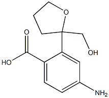 2-Tetrahydrofuranmethyl-4-aminobenzoate 结构式