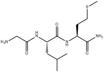 GLY-LEU-MET-NH2, 4652-64-6, 结构式