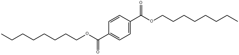 对苯二甲酸二辛酯,4654-26-6,结构式