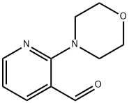 2-吗啉代吡啶-3-醛, 465514-09-4, 结构式